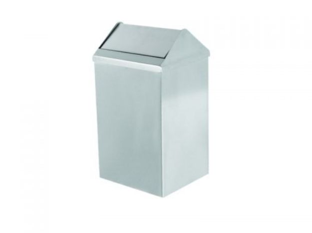 11 lt 430 Kalite Sallanır Kapaklı Çöp Kovası