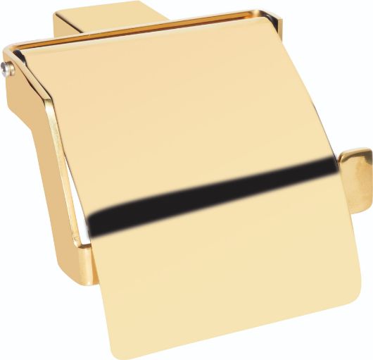 SS304 Gold - Kapaklı Kağıtlık
